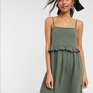 Casual Cami Dress in Khaki